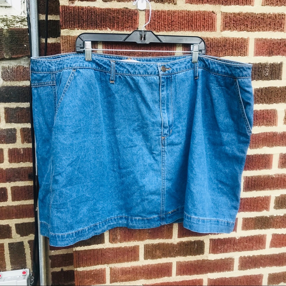 Woman Within Denim Skirt NWOT - Picture 4 of 5